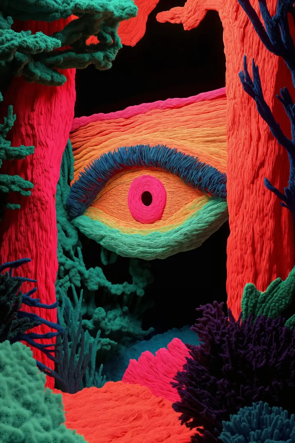 AN EYE IN THE FORREST